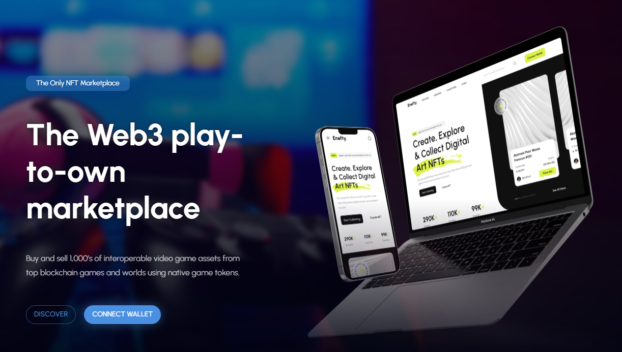 The Web3 play-to-own marketplace